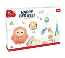Cot Mobile Happy Bed Bell Educational Toy