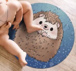 Hedgehog Adorable Animal Mat