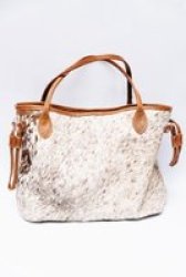 100% Natural Handcrafted Cowhide Leather Handbag