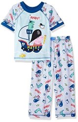 Peppa Pig Toddler Boys' George 2 Piece Pajama Set Seafoam 3T