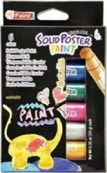 Kb Solid Poster Paint Metallic 6 Colours