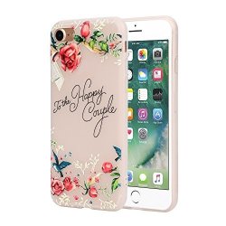 Kaicran Iphone 7 Case Soft Silicone Flowers Gedessineerde Case Cover For Iphone 7 Plus 4.7 Inch C