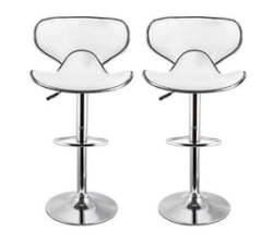 Adjustable Height Chairs Bar Stools - Set Of 2