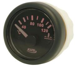 Marine Water Temperature Gauge - Black - Out Of Stock