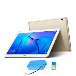 Huawei Mediapad T3 10 9.6" 16GB Tablet Bundle with LTE in Gold