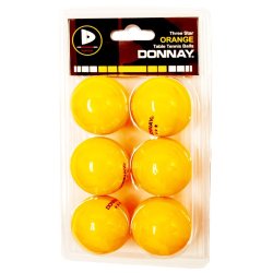Donnay 3 Star Table Tennis Balls Orange