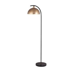 Chen Metal Floor Lamp Brass And Black