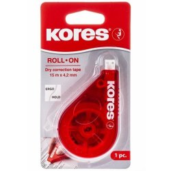 Roll On Correction Tape Red Blister Pack