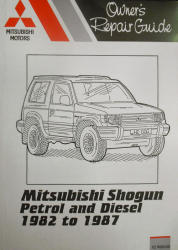 Peter Russek Mitsubishi Shogun 1982 To 1987 Vehicle Manual
