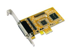Sunix MIO5499A 4-PORT RS-232 & 1-PORT Parallel PCI Express Multi-i o Board
