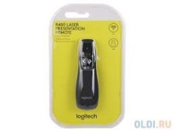 Logitech Wireless Presenter R400 Presentation Remote Control 910-001356