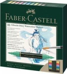 Faber-Castell Albrecht Drer Artist Watercolour Markers Wallet Of 10