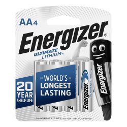 Energizer Batteries Lithium XL91 4-AA