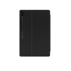 Suede Flip Cover For Samsung Galaxy Tab S9 Plus 12.4- Black