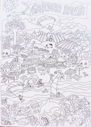 Fun For The Whole Family Huge Colouring Poster