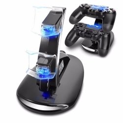 Dual Controller Charging Holder Gamepad Charger 2 Usb Handle Fast Charging Dock Station Stand Charge