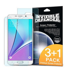 Samsung Galaxy Note 5 Screen Protector HD 4PACK Invisible Defender