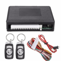 Universal Waterproof Car Kit Door Lock Vehicle Keyless Entry System + 2 Remote Key