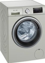Siemens WA14LQHVZA IQ500 Front Loader Washing Machine 10KG Silver Inox