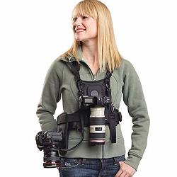 Dual Camera Holster Strap For Canon Nikon Sevenoak Multi Carrying Chest Vest System For Canon 6D 600D 5D2 5D3 Nikon D90 Sony A7S A7R
