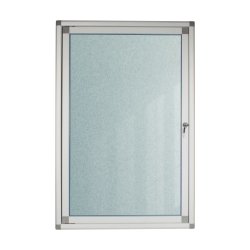 Hinged Pinning Display Case 900 600MM - Grey