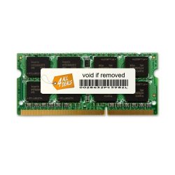 4ALLDEALS Apple Certified 4GB Kit 2 X 2GB DDR3 1333MHZ 204-PIN Sodimm RAM Memory Upgrade For The Apple Imac Aluminum 24" 3.06GHZ Intel Core