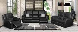 3 Piece Recliner Suites 3 Action - Full Genuine Leather