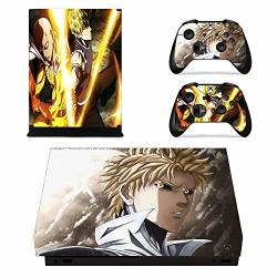 Kalinda Modi Xbox One X Console And 2 Controllers Skin Set - One Punch Man - Xbox One X Vinyl