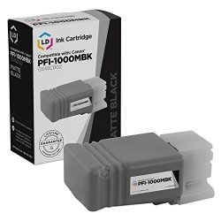 Ld Compatible Canon PFI-1000MBK 0545C002 Matte Black Ink Cartridge For Use In Imageprograf PRO-1000