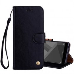 XiaoMi Redmi Note 4 X - Business Style Wax Texture Flip Pu Leather Phone Case