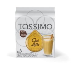 Tassimo Chai Latte T-discs Makes 8 Cups 180 Grams