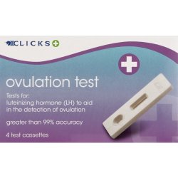 Clicks 4 Ovulation Tests