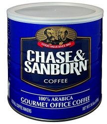 Chase & Sanborn 33000 Coffee Regular 34.5OZ Can