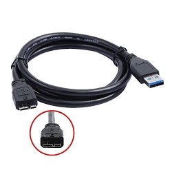 USB 3.0 PC Charger Data Cable cord lead For Wd My Book Essential WDBACW0020HBK