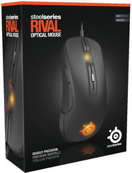 SteelSeries Rival Optical Usb Gaming Mouse - Black