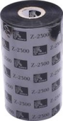 Z-2300 Standard Wax Ribbon 110MMX74M 12MM Core - For Gx Gk Or GC42