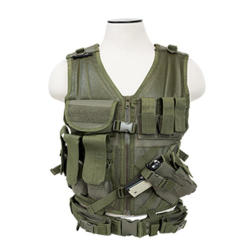 Nc Star Tactical Vest - Green M-xl