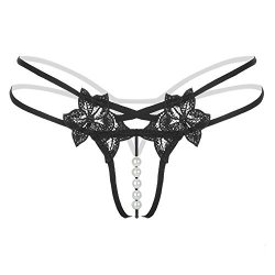 Deals on Riforla Women Sexy Pendant Lady Pearl G String V-string