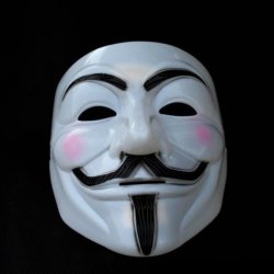 In Stock V For Vendetta Anonymous Mask