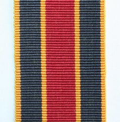 Rhodesia Police Reserve Long Service Medal Full Size Ribbon
