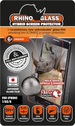 SWISS MOBILE Muvit Rhino Glass Screen Protector For Iphone For 7 6s 6