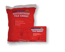 Coprox Tile Grout Waterproof Charcoal 1KG