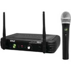 Pyle Pdwm1902 Premier Series Professional Uhf Wireless Handheld Microphone Syste