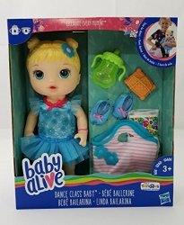 Baby Alive Dance Class Baby Blonde Doll Toys R Us Exclusive