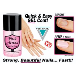 pink armor gel nail polish