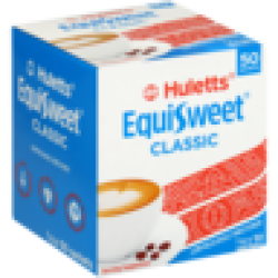 Huletts Equisweet Classic Low Kilojoule Sweetener Sachets 50 Pack