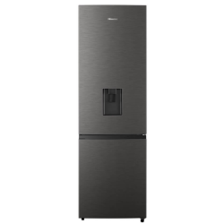 Hisense 263L Fridge Freezer With Water Dispenser - Titanium Inox H370BIT-WD