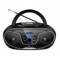 JVC RD-N327 Portable Bluetooth Radio Cd Player