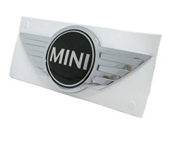 MINI Wings Front Hood Emblem Oem For Hardtop hatchback R50 And Convertible R52 MINI Cooper Models