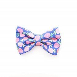 Eat Drink And Be Berry Dog Bow Tie - Regular